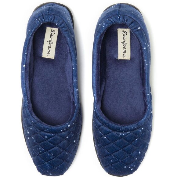 Women Closed Back Memory Foam Comfort Slip On Loafer With Rubber Sole Slipper - Picture 5 of 6